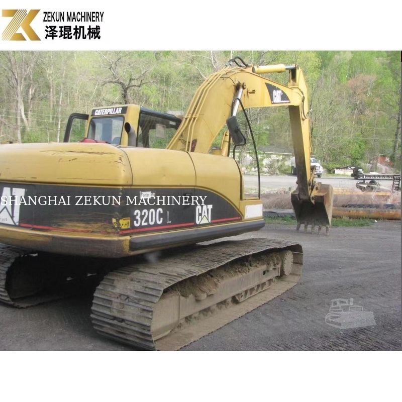 जापान मूल Cat 320Cl क्रॉलर एक्सकेवेटर 20 टन निर्माण के लिए खुदाई वर्ष 2016