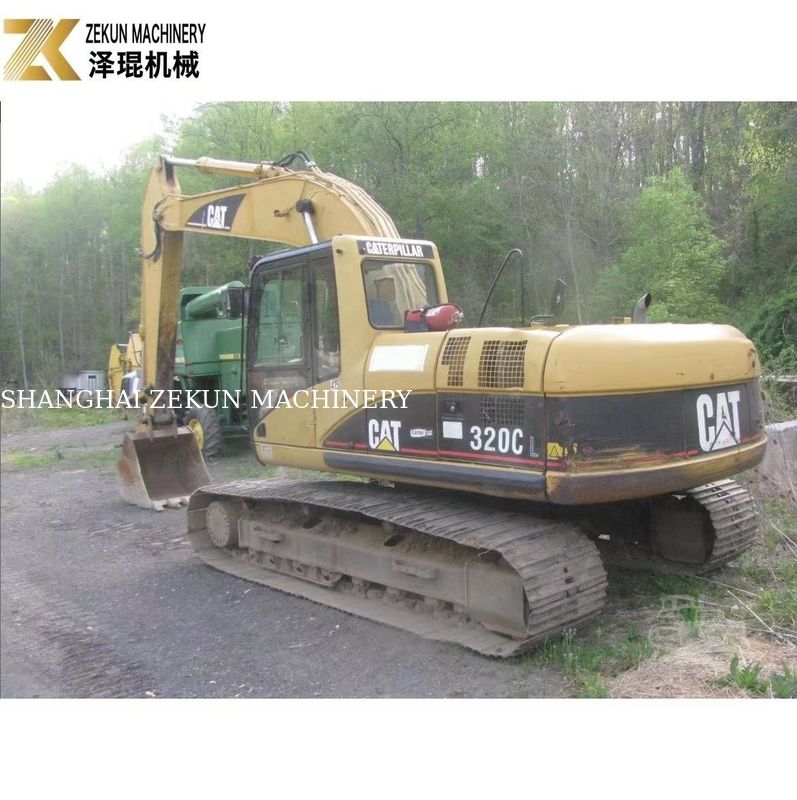 जापान मूल Cat 320Cl क्रॉलर एक्सकेवेटर 20 टन निर्माण के लिए खुदाई वर्ष 2016