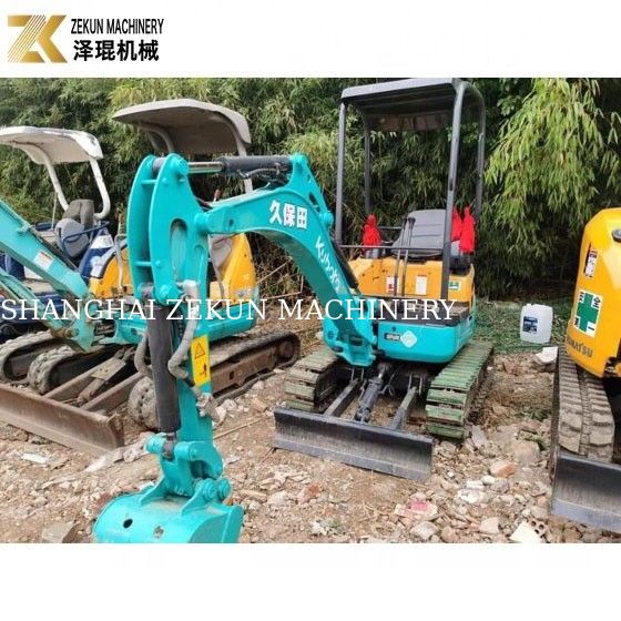 1.5 टन मूल हाइड्रोलिक पंप मिनी डीजल खुदाई मशीन रबर ट्रैक के साथ निर्माण के लिए