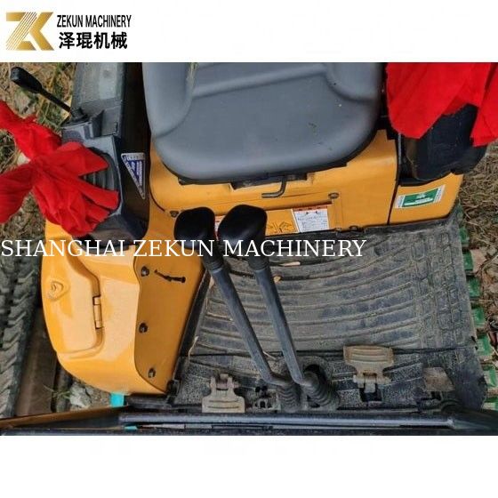 1.5 टन मूल हाइड्रोलिक पंप मिनी डीजल खुदाई मशीन रबर ट्रैक के साथ निर्माण के लिए