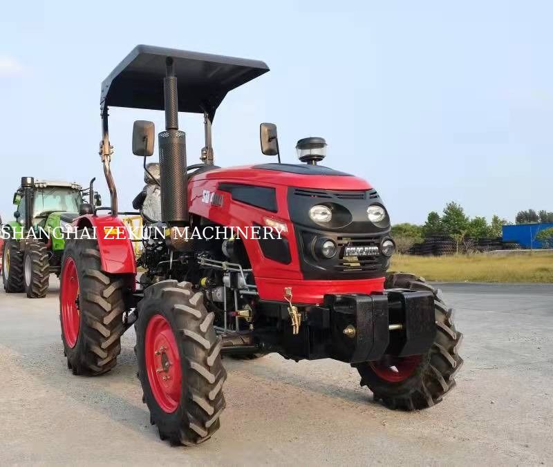 इलेक्ट्रिक ग्राउंड मूविंग मशीनरी में सेकंड हैंड डिस्प्ले रैक के लिए 4WD प्रयुक्त ट्रैक्टर