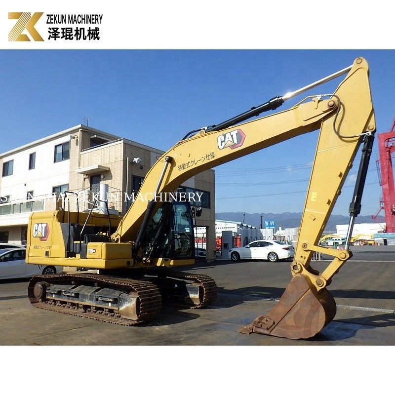जैक हैमर मूल पेंट 320GC के साथ जापान निर्मित मूल CAT 320 खुदाई मशीन