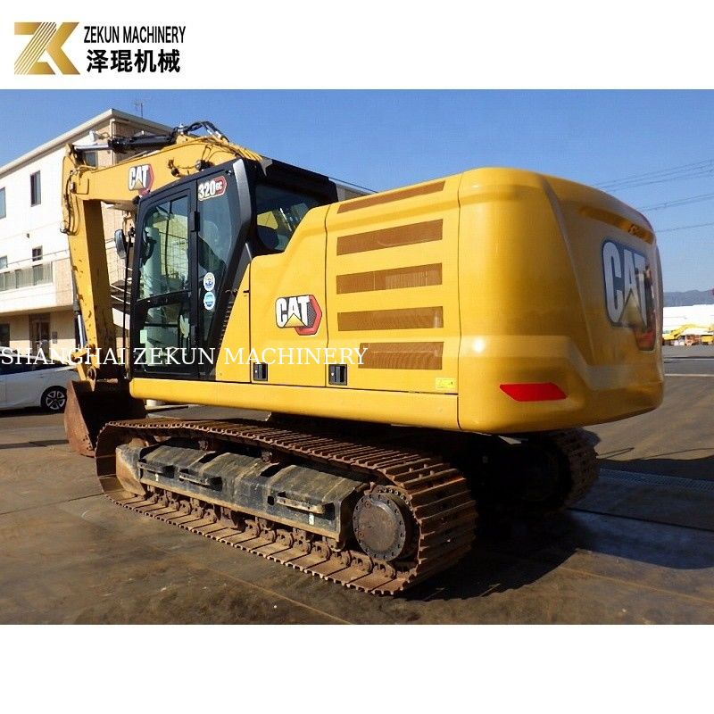 जैक हैमर मूल पेंट 320GC के साथ जापान निर्मित मूल CAT 320 खुदाई मशीन