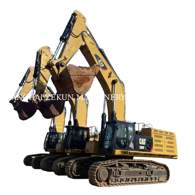 दूसरे हाथ का निर्माण उपकरण Cat 390F क्रॉलर एक्सकेवेटर Cat इंजन 390 KW के साथ
