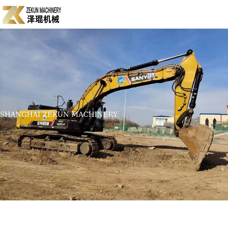 बड़े निर्माण में इस्तेमाल किया गया Sany 485 Excavator SY485H 48 टन