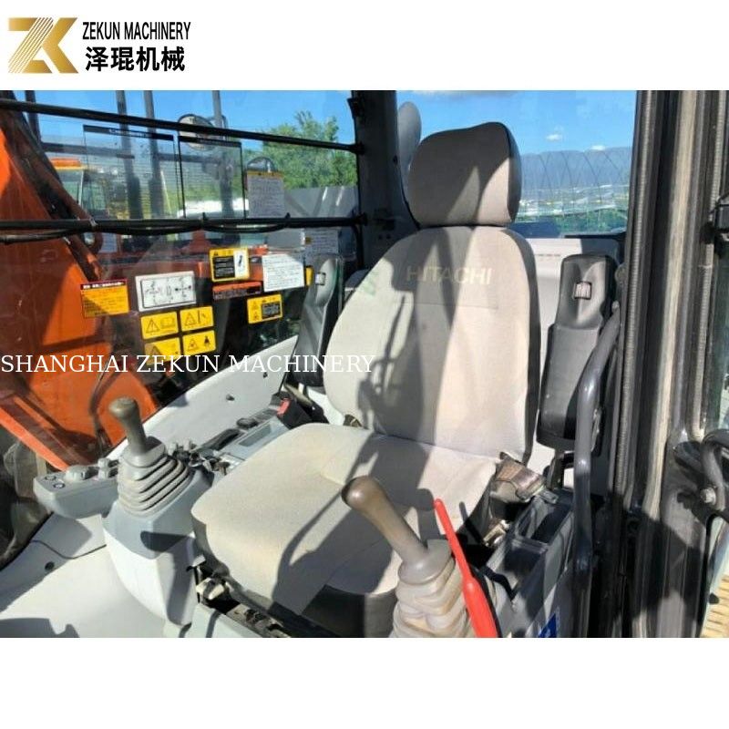 मिनी डिगर प्रयुक्त 12 टन उत्खननकर्ता हिताची ZX120 उत्खननकर्ता ZX120-6 ISUZU इंजन के साथ
