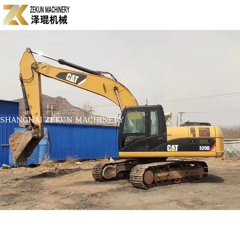 CAT 320D क्रॉलर एक्सकेवेटर जापान में प्रयुक्त 20930 KG मशीन वजन CAT हाइड्रोलिक वाल्व