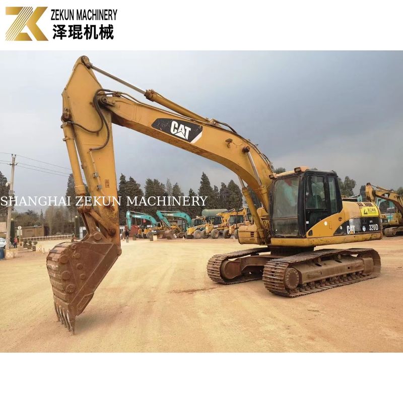 इलेक्ट्रिक इंजेक्शन 20 टन उपयोग किया CAT 320D निर्माण मशीनरी के लिए खुदाई सबसे अच्छा