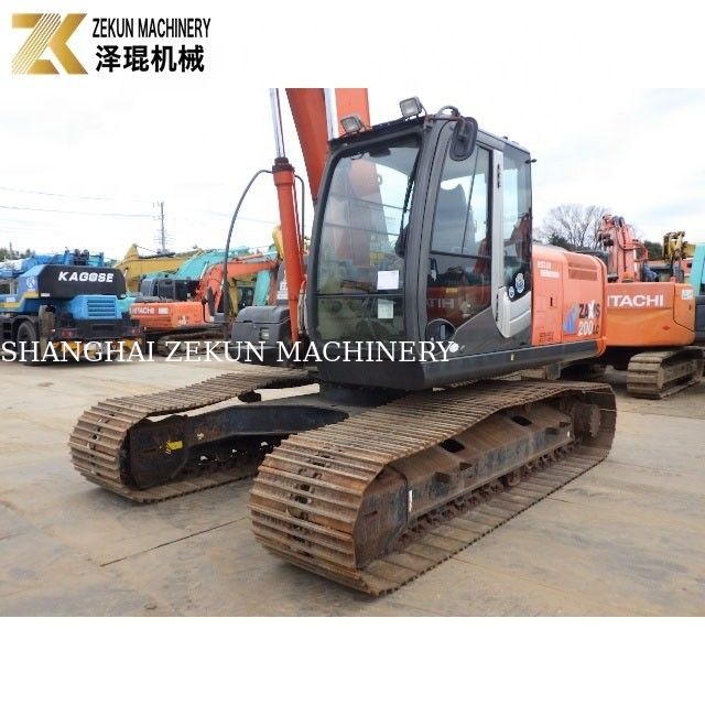 मूल ZX200LC-3 लंबी बांह खुदाई मशीन 20T क्षमता और लंबी पहुंच बूम