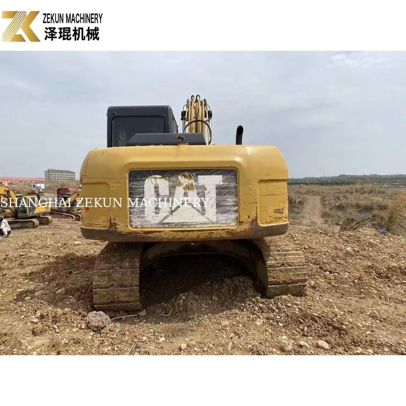 प्रयुक्त कैट 313 खुदाई 13 टन सड़क निर्माण उपकरण 0.65m3 बाल्टी क्षमता के साथ