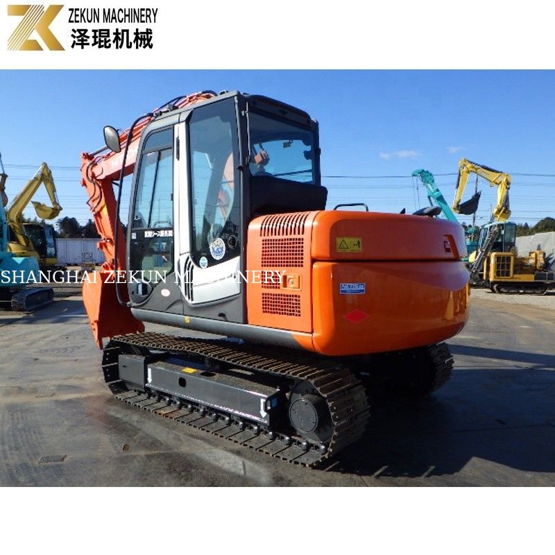 लघु मिनी 7 टन हिताची ज़ैक्सिस 70 क्रॉलर खुदाई ZX70 2001-4000 कार्य घंटों के साथ