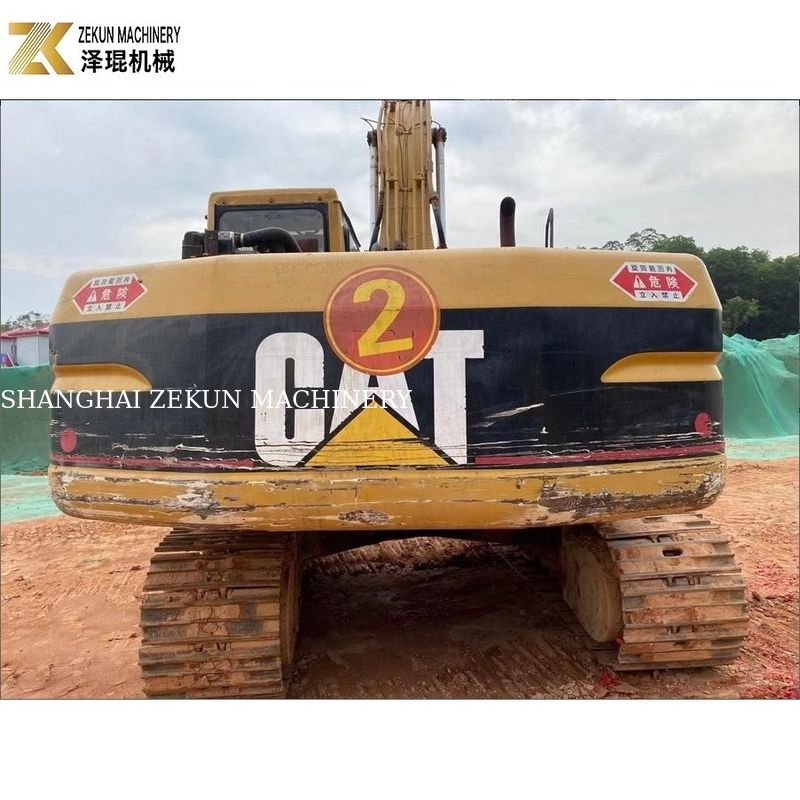 इस्तेमाल किया CAT320 क्रॉलर खुदाई मशीन 20.6T जापान से आयातित मूल पेंट
