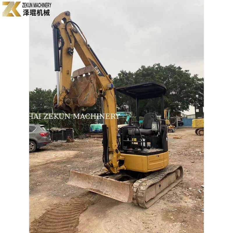 0.03M3 बाल्टी क्षमता CAT303 CCR 303E आपकी आवश्यकताओं के लिए प्रयुक्त मिनी खुदाई मशीन