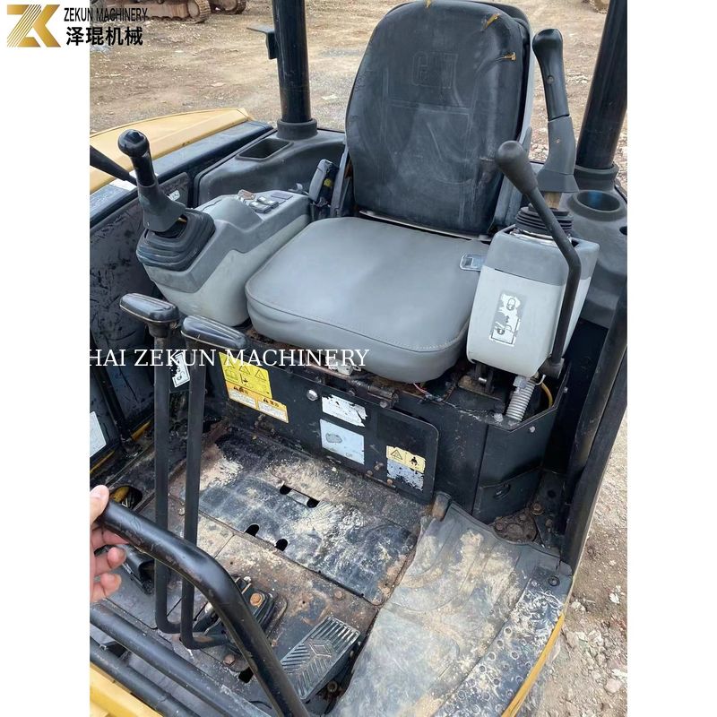 0.03M3 बाल्टी क्षमता CAT303 CCR 303E आपकी आवश्यकताओं के लिए प्रयुक्त मिनी खुदाई मशीन