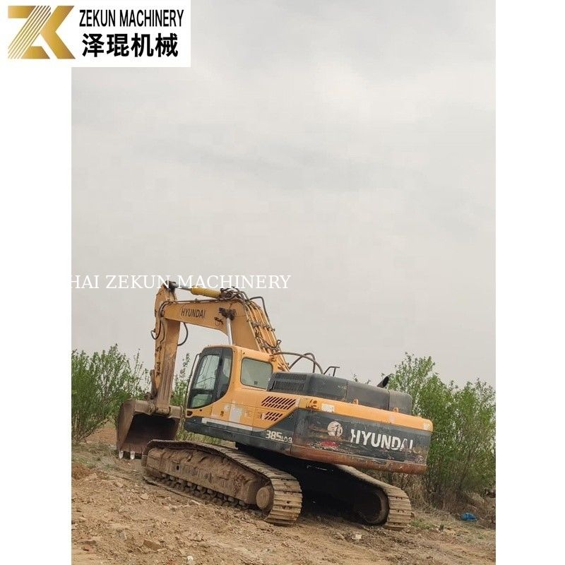 38 टन की हुंडई रोबेक्स 385 भारी निर्माण के लिए खुदाई मशीन 385-9 385-9T