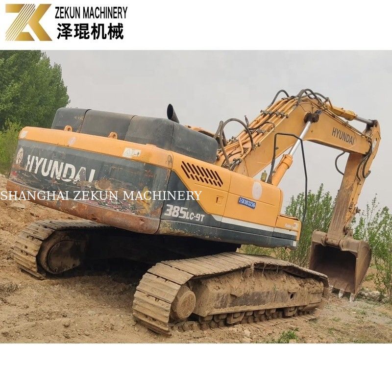 38 टन की हुंडई रोबेक्स 385 भारी निर्माण के लिए खुदाई मशीन 385-9 385-9T