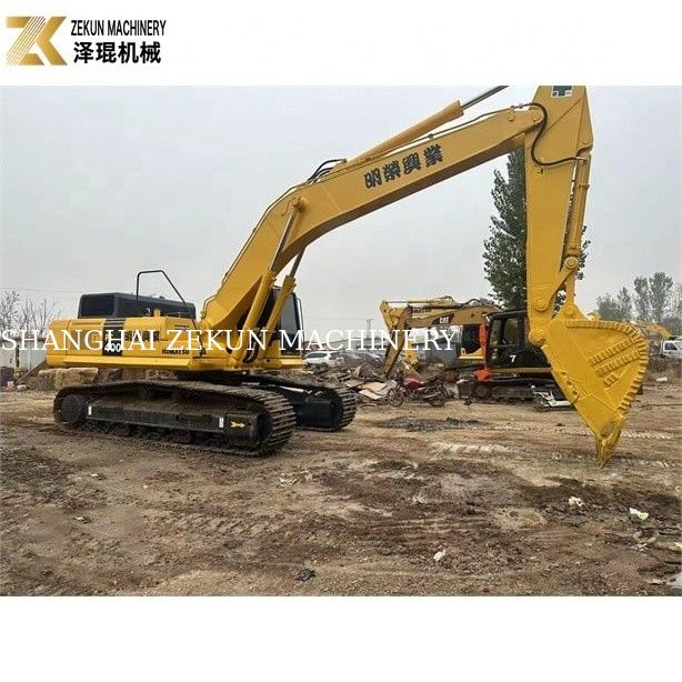 1.9m3 बाल्टी हाइड्रोलिक क्रॉलर एक्सकेवेटर इस्तेमाल किया Komatsu PC400-7 सुचारू संचालन के लिए