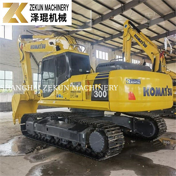 32 टन 1.8m3 प्रयुक्त पहिया लोडर KOMATSU PC 300-7LC HD 6LE LC-8