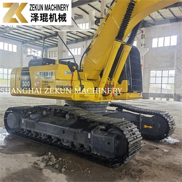 32 टन 1.8m3 प्रयुक्त पहिया लोडर KOMATSU PC 300-7LC HD 6LE LC-8