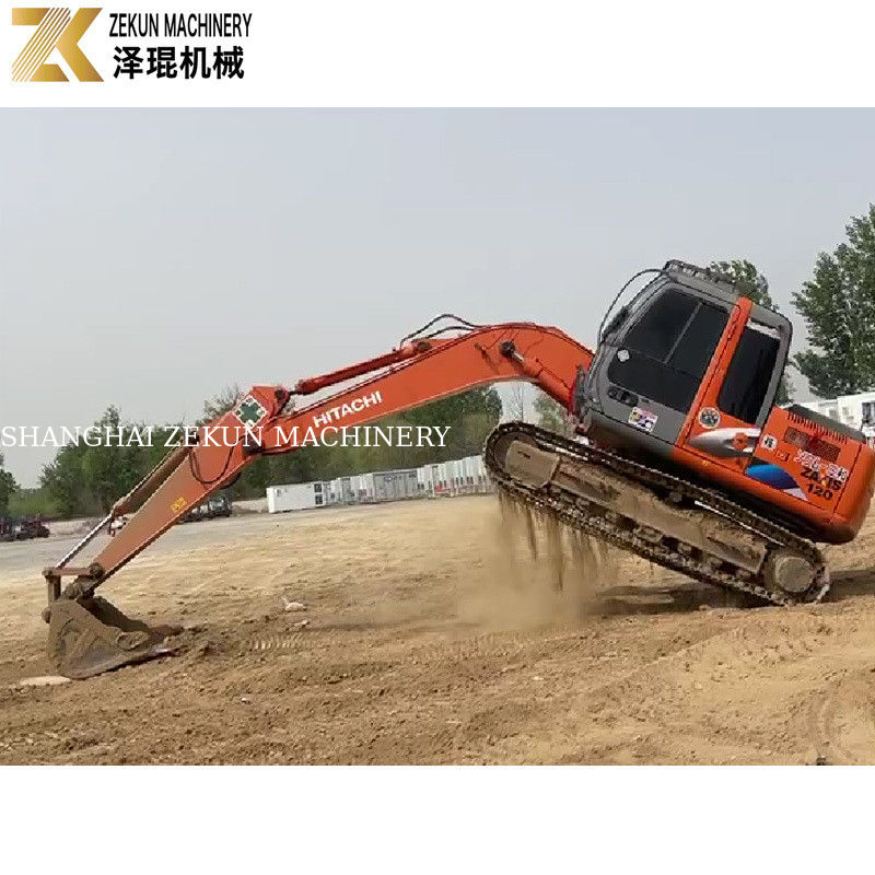66Kw 2013 सेकंड हैंड एक्सकेवेटर जापान रेडिएटर हिताची EX-1-2 DS 120 2.5