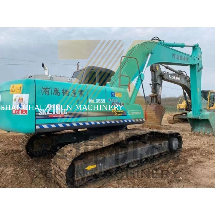 2007 वर्ष इस्तेमाल किया दूसरा हाथ SK210 SK210LC SK210-8 SK210-6 जापान इंजन के साथ खुदाई मशीन