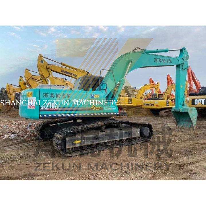 2007 वर्ष इस्तेमाल किया दूसरा हाथ SK210 SK210LC SK210-8 SK210-6 जापान इंजन के साथ खुदाई मशीन