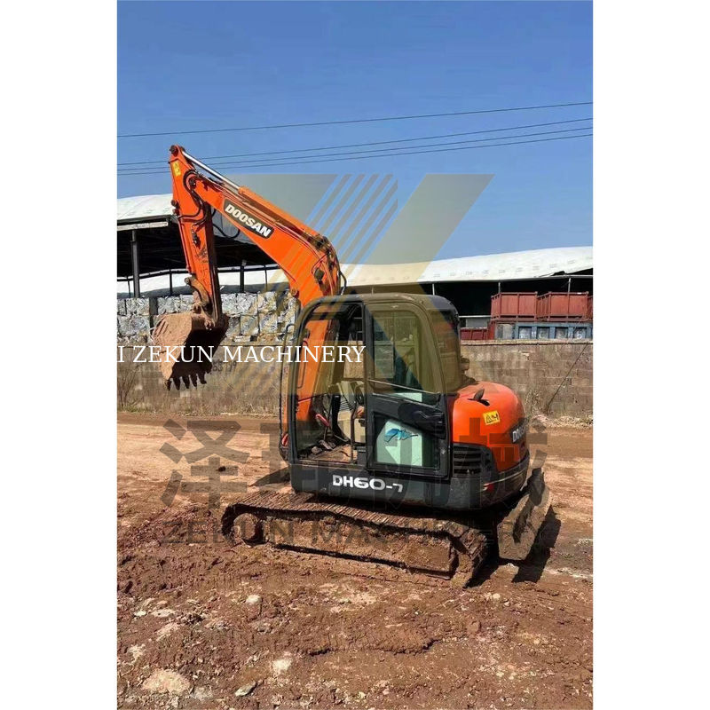 5500 KG Doosan60-7 DH55/DH60-7/80-7 DH60/DH60-7 0-2000 कार्य घंटों के साथ खुदाई मशीन