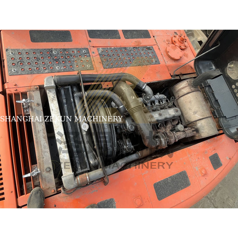 110 KW सेकंड-हैंड खुदाई मशीन ZX200 आपके निर्माण आवश्यकताओं के लिए इस्तेमाल किया भारी खुदाई मशीन