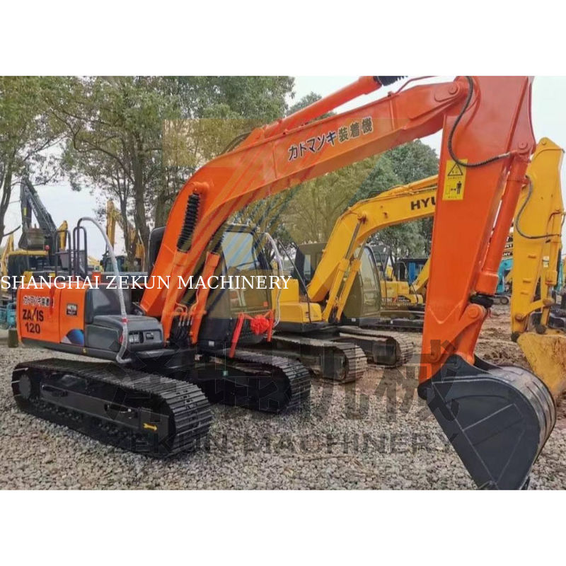 हाइड्रोलिक पंप और 0.81 m3 बाल्टी क्षमता के साथ हिताची ZX120 खुदाई अंतिम ड्राइव