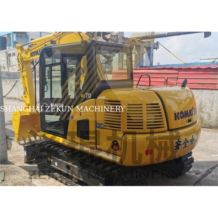 6.59TON परिचालन वजन 2022 आपकी आवश्यकताओं के लिए प्रयुक्त कोमात्सु PC70-8 खुदाई मशीन