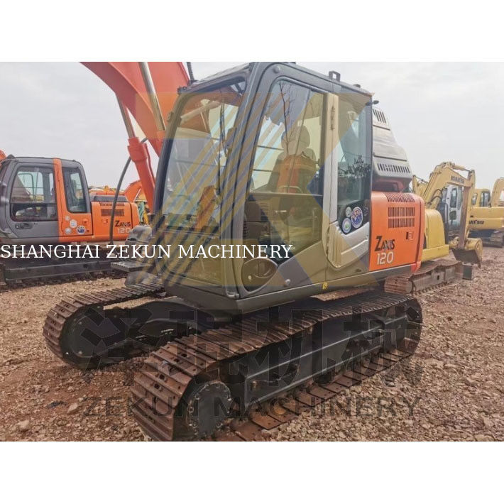 मूल हाइड्रोलिक पंप और 93 किलोवाट के साथ इस्तेमाल किया हिताची ZX120-3 क्रॉलर खुदाई मशीन