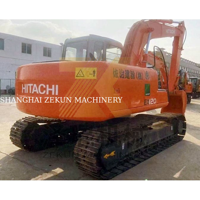 7420 कार्य घंटों के साथ सेकंड हैंड हिताची ZX120-5 ZX120-6 मिनी डिगर एक्सकेवेटर