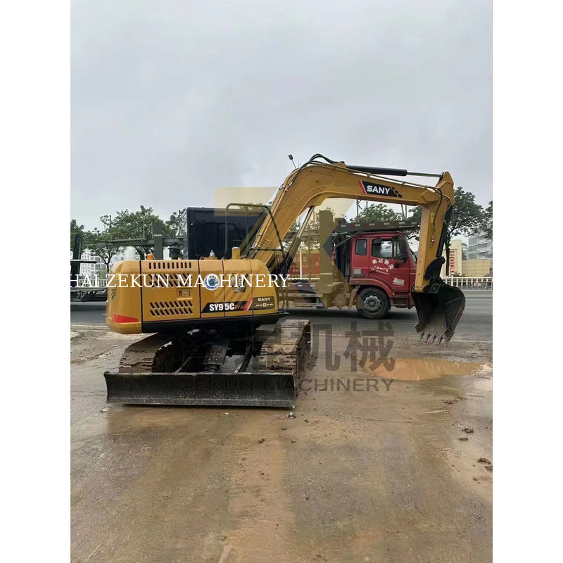 कुबोटा इंजन के साथ प्रयुक्त मिनी खुदाई मशीन SANY SY55C SY60C SY75C SY95C SY135C SY215C प्रो