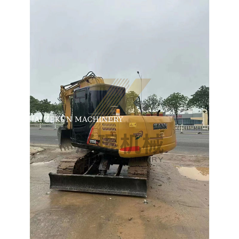 कुबोटा इंजन के साथ प्रयुक्त मिनी खुदाई मशीन SANY SY55C SY60C SY75C SY95C SY135C SY215C प्रो