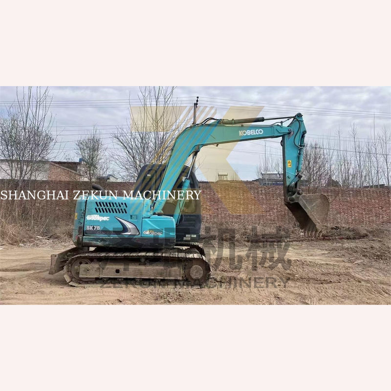 41KW जापान निर्मित कोबेलको मिनी SK75 YC85 SK75-8 SH120 SR खुदाई मशीन 9 27 2023 समय पर