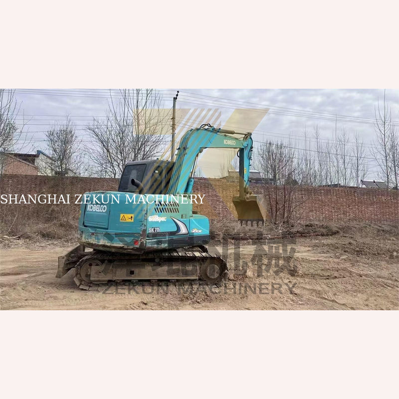 41KW जापान निर्मित कोबेलको मिनी SK75 YC85 SK75-8 SH120 SR खुदाई मशीन 9 27 2023 समय पर