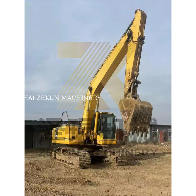 0.8m3 बाल्टी क्षमता अन्य हाइड्रोलिक सिलेंडर के साथ प्रयुक्त कोमात्सु PC200-7 खुदाई मशीन