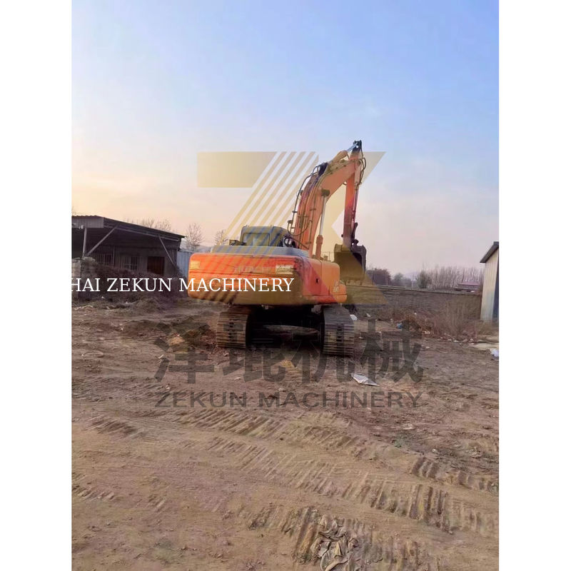 प्रयुक्त हिताची ZX200 खुदाई 95% 20000 KG मशीन वजन 1.38 m3 बाल्टी क्षमता