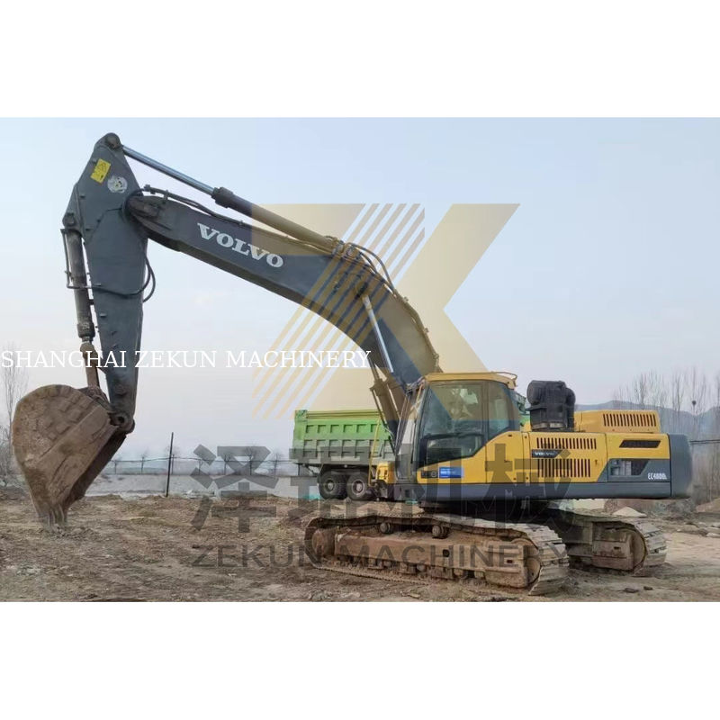 शंघाई में इस्तेमाल किया गया 2019 वोल्वो EC480D EC480DL क्रॉलर खुदाई मशीन 4001-6000 कार्य घंटों