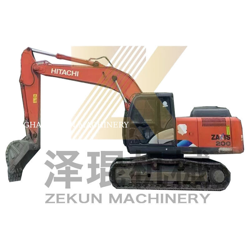 अच्छी स्थिति में इस्तेमाल किया हुआ हिताची ZX200-3 ZX200-5 SH200-5 CX210B सेकंड हैंड खुदाई मशीन