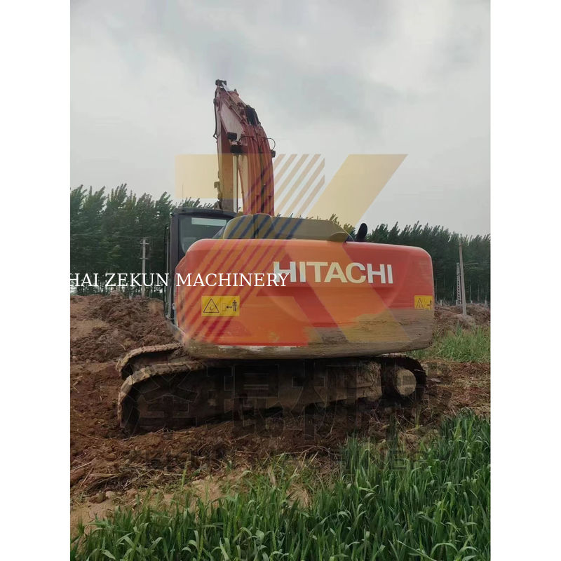 4475 कामकाजी घंटों का उपयोग किया गया हिताची ZX200 ZX200-3 ZX200-6 क्रॉलर निर्माण के लिए खुदाई मशीन