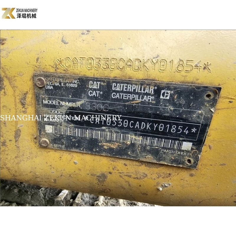 32300 KG जापान के लिए इस्तेमाल किया CAT 330 क्रॉलर एक्सकेवेटर कंस्ट्रक्शन कैटरपिलर की पसंद