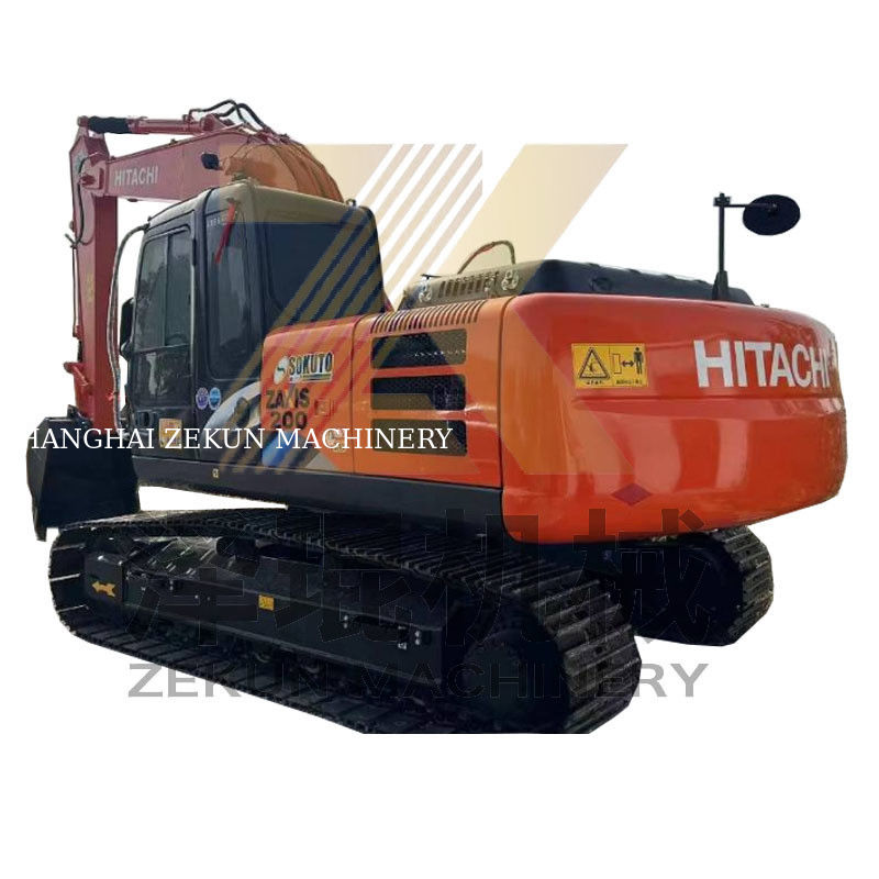 जापान में अन्य हाइड्रोलिक वाल्व के साथ 20 टन प्रयुक्त हिताची ZX200-3G क्रॉलर एक्सकेवेटर