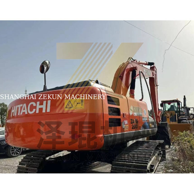 जापान में अन्य हाइड्रोलिक वाल्व के साथ 20 टन प्रयुक्त हिताची ZX200-3G क्रॉलर एक्सकेवेटर