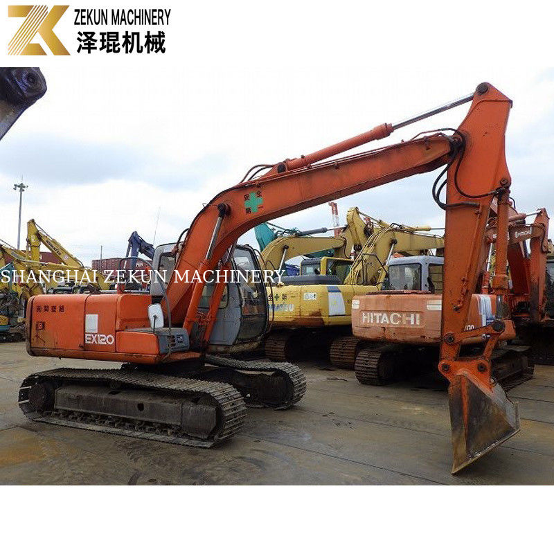Hitachi EX120 Excavator EX 120-5 कम घंटे और 11793 KG मशीन वजन 60.5Kw के साथ