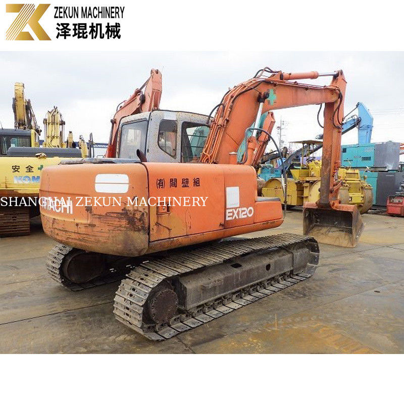 Hitachi EX120 Excavator EX 120-5 कम घंटे और 11793 KG मशीन वजन 60.5Kw के साथ