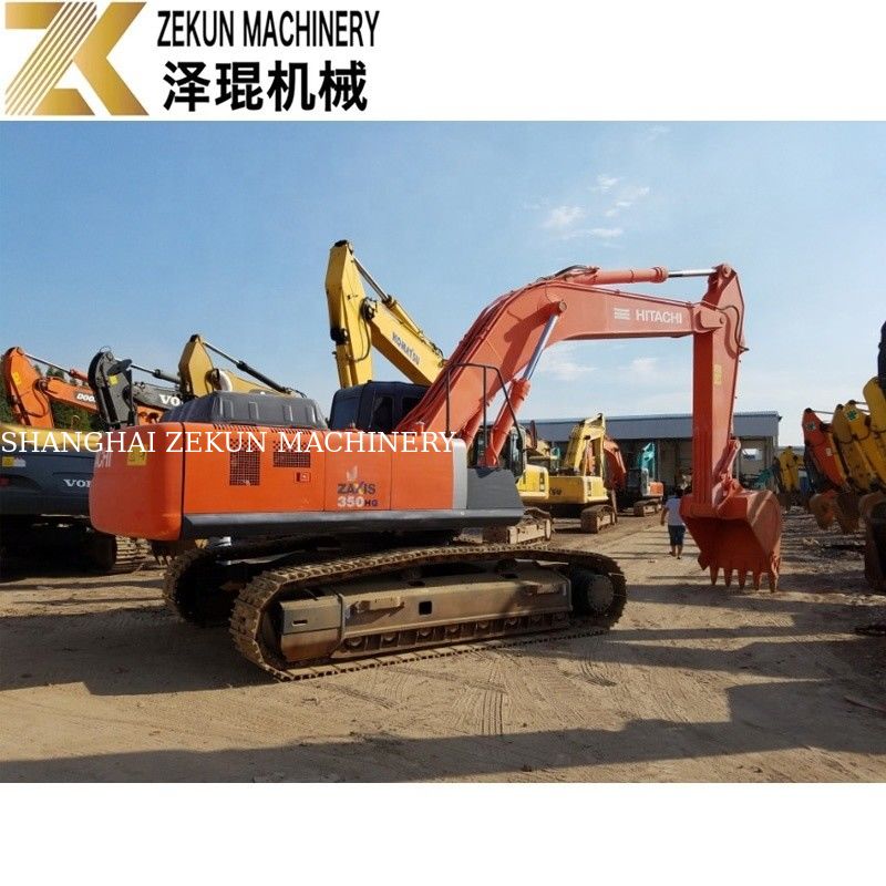1.38m3 बाल्टी क्षमता हिताची ZX350 क्रॉलर खुदाई भारी शुल्क उपकरण ZX350-3G