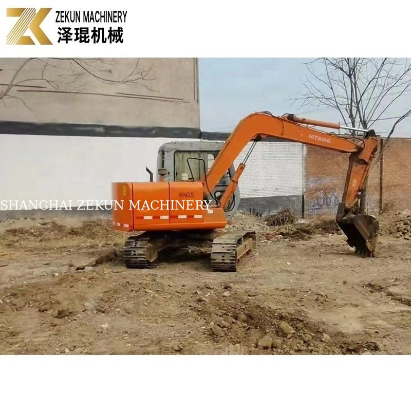 मैनुअल खुदाई Hitachi ZX60 क्रॉलर खुदाई 0.22m3 बाल्टी क्षमता 2013 वर्ष