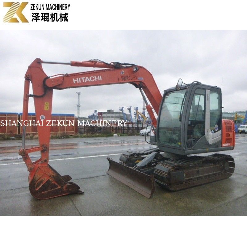 छोटे बाल्टी इस्तेमाल किया 7 टन हिताची ZX 70 थंब के साथ खुदाई ZX70-3 0-2000 कार्य घंटे