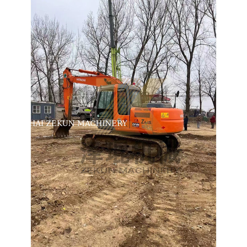 4001-6000 कार्य घंटों हिताची ZX120-6 ISUZU इंजन के साथ दूसरे हाथ मिनी खुदाई मशीन